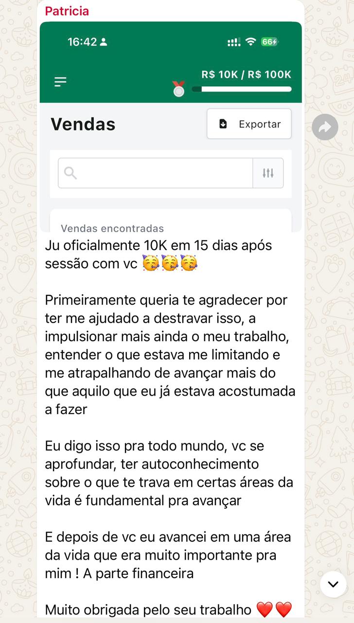 Depoimento Patricia